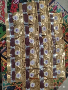 زعفران نیم گرمی پاکتی