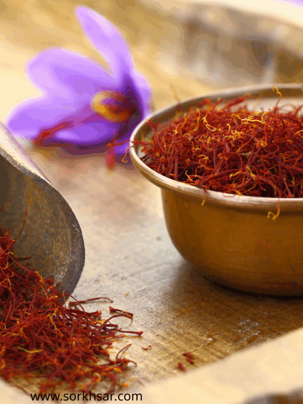 قیم یک گرم زعفران پوشال